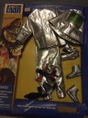 ORIGINAL VINTAGE ACTION MAN CRASH CREW CLOTHES ACCESSORIES SET- DISPLAY BOX ONLY