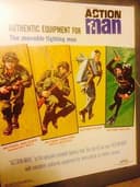 ORIGINAL VINTAGE ACTION MAN CRASH CREW CLOTHES ACCESSORIES SET- DISPLAY BOX ONLY