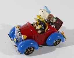 POLITOYS/POLISTIL DISNEY "DONALD DUCK 313" VTG DIECAST MODEL,MEBETOYS,BURAGO