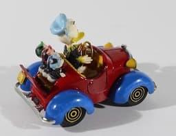 POLITOYS/POLISTIL DISNEY "DONALD DUCK 313" VTG DIECAST MODEL,MEBETOYS,BURAGO