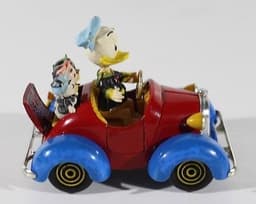 POLITOYS/POLISTIL DISNEY "DONALD DUCK 313" VTG DIECAST MODEL,MEBETOYS,BURAGO