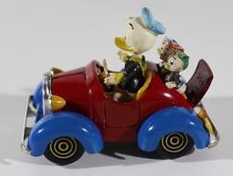 POLITOYS/POLISTIL DISNEY "DONALD DUCK 313" VTG DIECAST MODEL,MEBETOYS,BURAGO