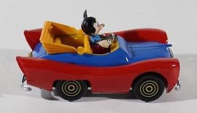 POLITOYS/POLISTIL DISNEY \"MICKEY\'S CAR\" VTG DIECAST MODEL,MEBETOYS,BURAGO