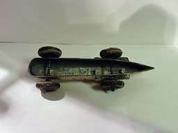 PRE-WAR DINKY 23a - RACING CAR - WITH DRIVER - RARE