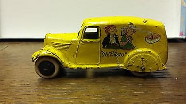 PRE WAR DINKY TOYS, MECCANO - "AH! BISTO" VAN. (2) RB