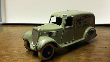 PRE WAR DINKY TOYS, MECCANO - PALETHORPES ROYAL CAMBRIDGE SAUSAGE VAN. RB
