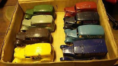 PRE WAR DINKY TOYS, MECCANO - PALETHORPES ROYAL CAMBRIDGE SAUSAGE VAN. RB