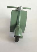 RARE 1940s Moko England Grey POP POP Scooter Box & Rider Lesney Dinky Corgi