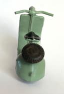 RARE 1940s Moko England Grey POP POP Scooter Box & Rider Lesney Dinky Corgi RARE