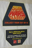 RARE 1977 Promo STAR WARS Burger King STORE DISPLAY Mobile Darth Vader Glasses
