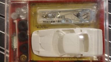 Rare NOS L&S Co. Ford GT 1/24 Slot car with Plastic Case Made Gifu Japan in 1964