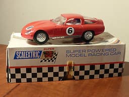 Rare Scalextric Super 124 Alfa Romeo GTZ 1/24 in box.
