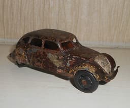 Rare Vintage Pre War French Dinky Toys #24K Peugeot 402 Issued 1939
