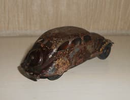 Rare Vintage Pre War French Dinky Toys #24K Peugeot 402 Issued 1939