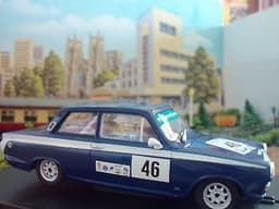 REVEL LOTUS CORTINA slot car " Rainer Schwedt " very rare now and in box