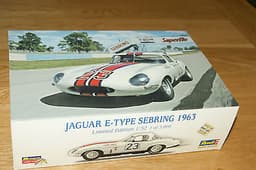 Revel Momogram Slot car Jaguar E-Type Sebring 1963 MIB