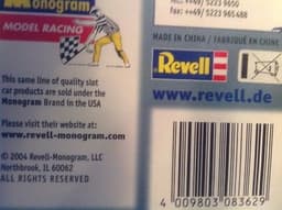 Revell slot car,Porsche 550 spyder