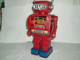 robots VINTAGE HORIKAWA SH TOYS SUPER ASTRONAUT TIN  ROBOT MADE IN JAPAN 1960\'S