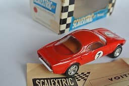 Scalextric BEAUTIFULL RARE BOXED red MATRA JET C2 France "Race Tuned"
