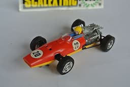 Scalextric EXIN Spain Excellent BOXED red/yellow HONDA  RA273  ref C-36 1968