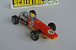Scalextric EXIN Spain Excellent BOXED red/yellow HONDA  RA273  ref C-36 1968