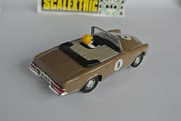 Scalextric EXIN Spain Excellent brown MERCEDES 250 S.L. SPORT ref C33 1968 ! f