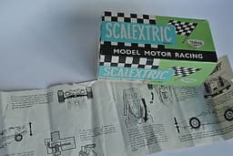 Scalextric EXIN Spain SUPER BOX +Instruction-Sheet for blue HONDA RA273 C36 \'68
