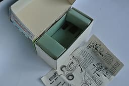 Scalextric EXIN Spain SUPER BOX +Instruction-Sheet for blue HONDA RA273 C36 \'68