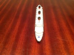 Scarce Pre-war FRENCH DINKY "Le Normandie" No.52C Steamship with original Box