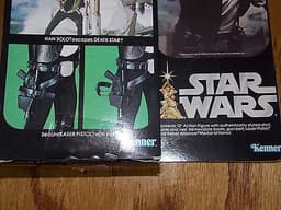 SEALED!~Vintage~1970s~1977~1978~Kenner~Star~Wars~12"~Han~Solo~Doll~figure~lot~15