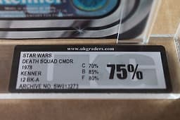 Star Wars Death Squad Commander 12 Back-A Kenner 1978 UKG 70-85-80