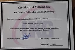 Star Wars Death Squad Commander 12 Back-A Kenner 1978 UKG 70-85-80