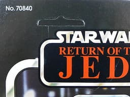 Star Wars ROTJ 65A Nien Nunb Proof Card