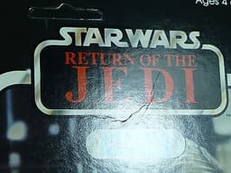 Star Wars ROTJ 65A Nien Nunb Proof Card