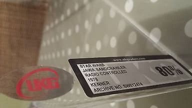 STAR WARS Vintage Kenner 1978 JAWA SANDCRAWLER Graded 80% UKG with COA not AFA