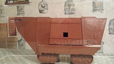 STAR WARS Vintage Kenner 1978 JAWA SANDCRAWLER Graded 80% UKG with COA not AFA