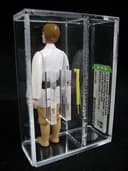 star wars vintage, luke farmboy, dark brown hair, afa 85 nm+, rare!