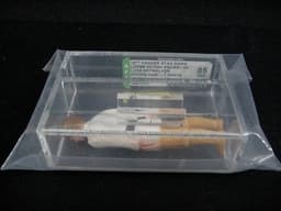 star wars vintage, luke farmboy, dark brown hair, afa 85 nm+, rare!