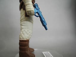 STAR WARS VINTAGE PBP REBEL SOLDIER DARK BROWN BODY METALLIC PBP BLASTER MINT