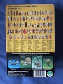 Starwars Vintage Carded Han Solo original on Unpunched ROTJ 77 back card. 1983