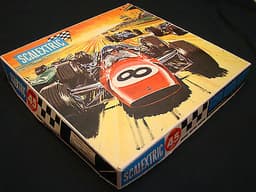 TRIANG SCALEXTRIC RALLY 45 SET - MINI COOPER CARS - SUPERB BOXED