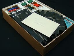 TRIANG SCALEXTRIC SET 45 - MINI COOPER CARS - SUPERB BOXED