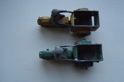 TWO DINKY TOYS FRENCH NO 14 14A TRIPORTEURS PRE WAR VINTAGE SET 1P