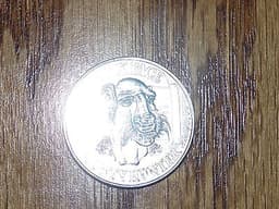 Vintage~1977~1984~1985~Kenner~Star~Wars~POTF~Last~17~YAK~FACE~silver~coin~lot~12