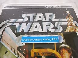 Vintage 1978 Kenner Star Wars Luke X-Wing Pilot 20 Back-G AFA 80 NM C80/B85/F80