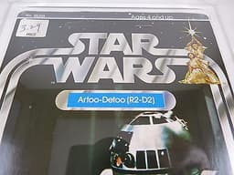 Vintage 1978 Kenner Star Wars R2-D2 12 Back-A AFA 75 EX+/NM (C75/B85/F85)