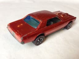 VINTAGE DIECAST HOT WHEELS REDLINES ERA 1967 CUSTOM MERCURY COUGAR - GOOD