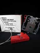 VINTAGE IDEAL’S 1950’s ROBERT the ROBOT SPACE TOY B/O & CRANK POWERED BOXED