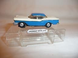 VINTAGE PLAYCRAFT 3103 CHEVROLET SEDAN BOXED SLOT CAR AURORA HO OO SCALEXTRIC