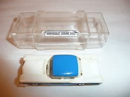 VINTAGE PLAYCRAFT 3103 CHEVROLET SEDAN BOXED SLOT CAR AURORA HO OO SCALEXTRIC